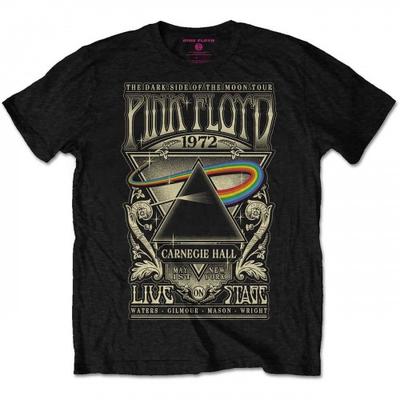 Pink Floyd Koszulka unisex dla dorosłych z plakatem Carnegie Hall