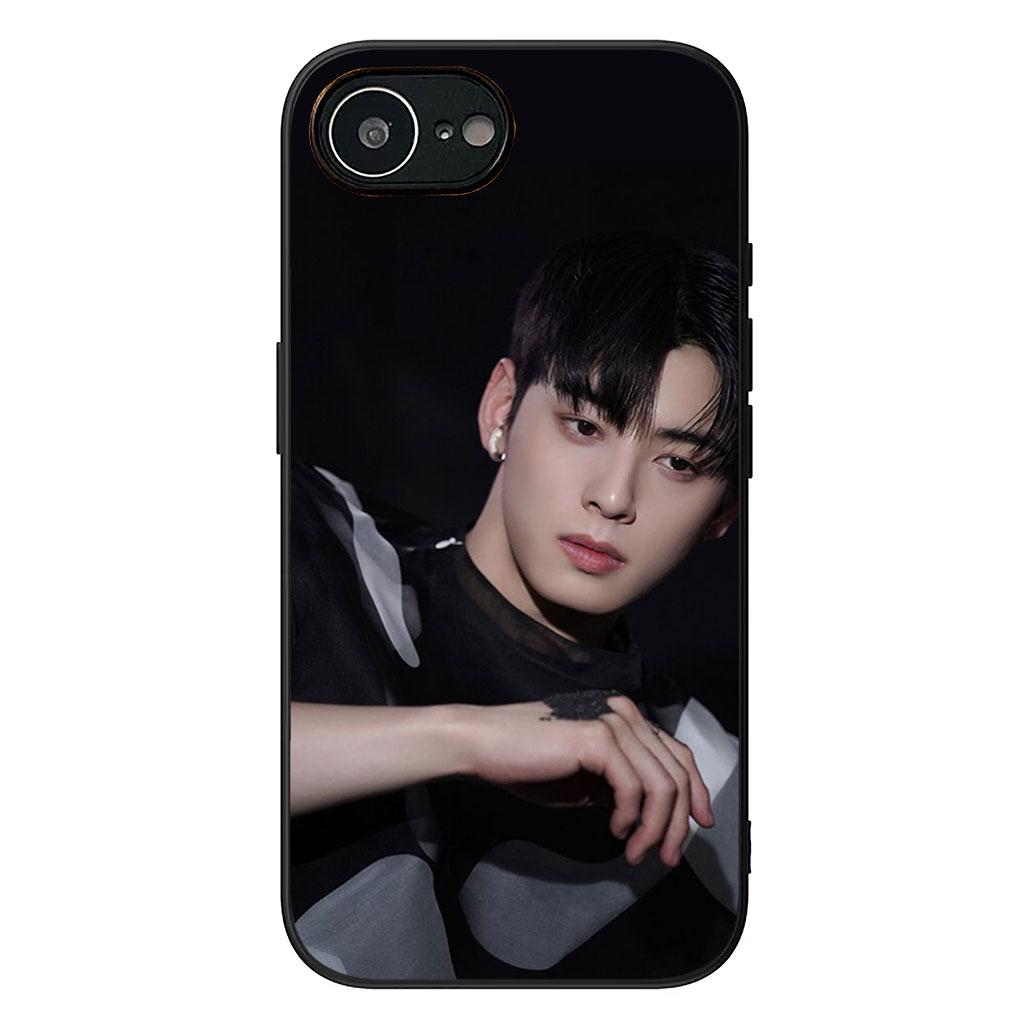 Cha EunWoo Eun Woo Phone Cover for Samsung Galaxy S22 S21 S20 FE Ultra Plus A35 A36 A37 A33 A34 A04 A71 Protective Case Galaxy A71