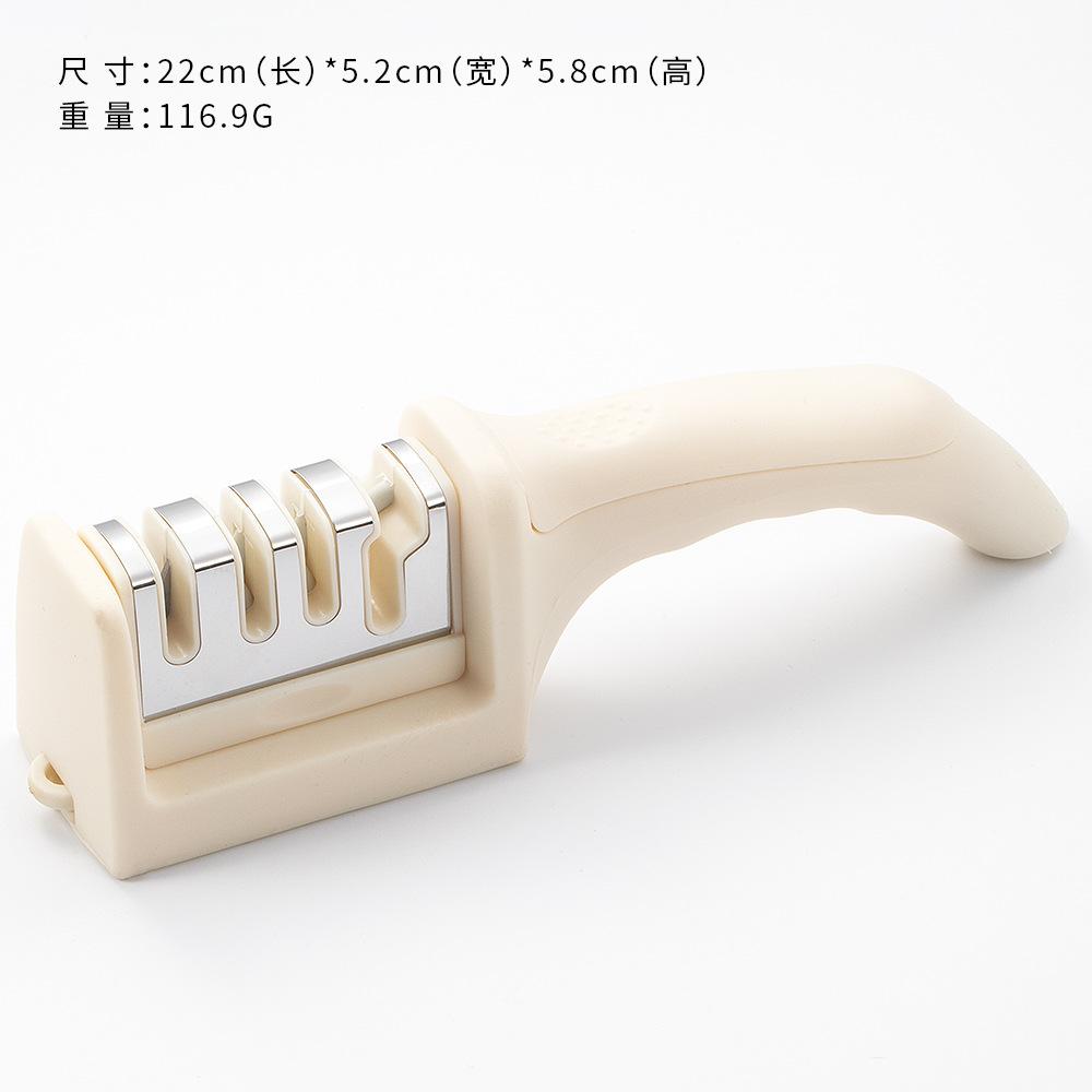 

Knife Sharpener - Handheld, Fast Grinding Stone, Kitchen New Model, Multi-functional, Three-section Knife Sharpening Tool M