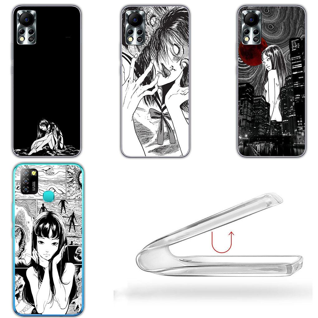 Tomie Junji Ito Anime Collection Phone Cover for Motorola Moto G13 G14 G53 G54 G62 G72 G82 G84 E13 E20 G42 G32 G23 G22 Soft Case