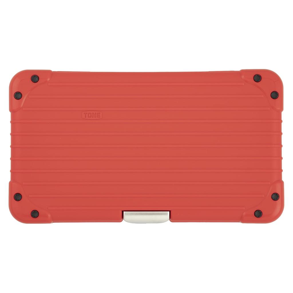 TONE Ratchet Screwdriver Set Bit Insertion 25 Pieces RDS20, & 6.35mm (1/4"), Red,