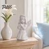 Talos Vintage Roman Column Candle Holder, Greek Resin Statue, Mini Pillar Candlestick Stand for Dinner Wedding Centerpiece