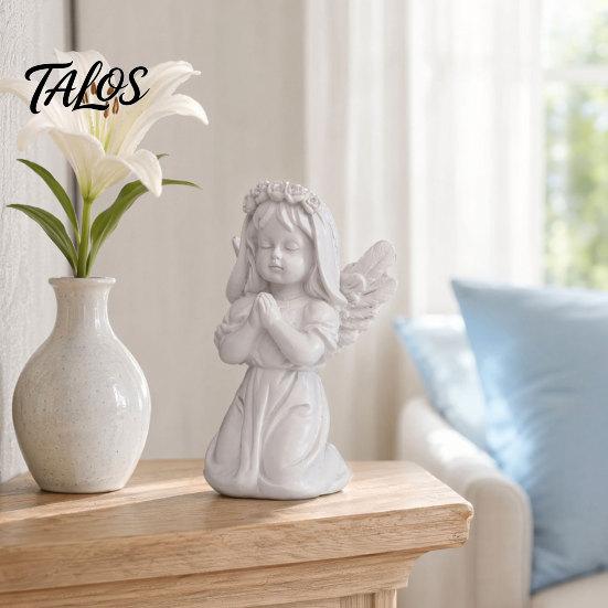 Talos Vintage Roman Column Candle Holder, Greek Resin Statue, Mini Pillar Candlestick Stand for Dinner Wedding Centerpiece