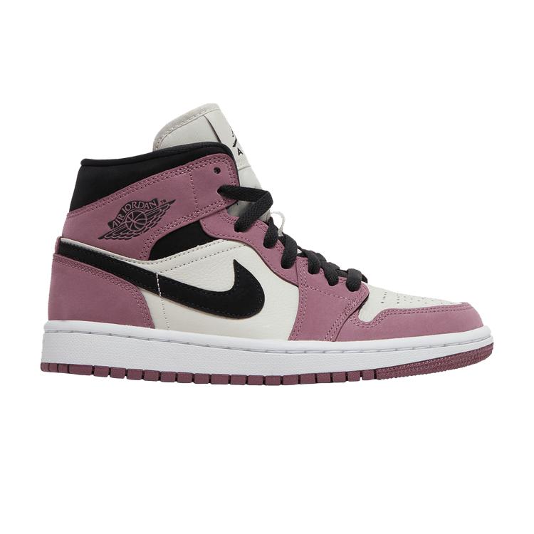 Jordan 1 Mid SE Mûre Claire (aux femmes) 37.5 black