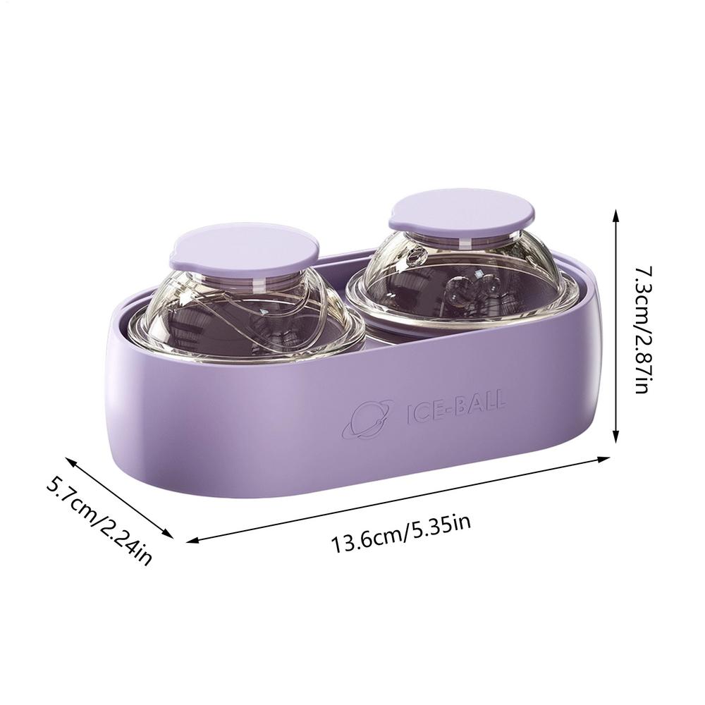 Sphere Ice Mold Silicone Maker Mould Whiskey Ice Mold For Home Bar Kitchen Outdoor Camping Picnic Party Family Gatherings