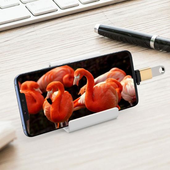 Mini Portable OTG to Type-C Charging USB 3 Cable Adapter for Phone/Tablet