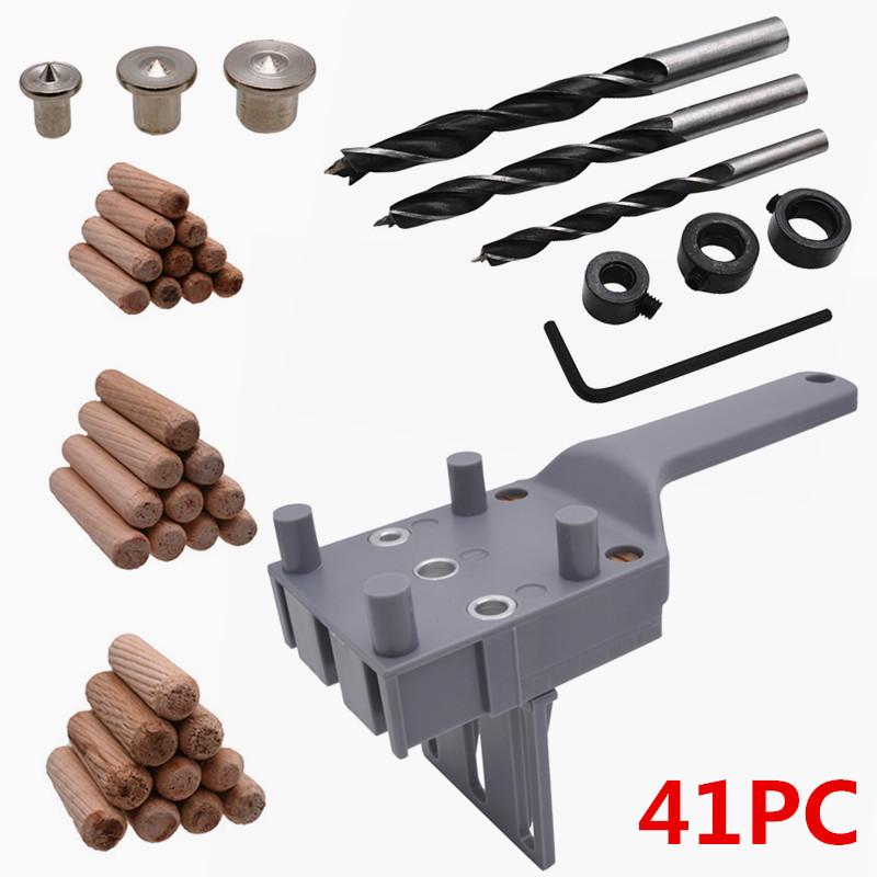 Wood Board Drilling Locator Tool for Dowel Jointing