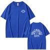 2026 Summer Hot Sale Powerhouse Gym Logo Double Sided Print T-shirt Unisex Vintage Hip Hop Oversized T-shirt Breathable and Comfortable Clothes