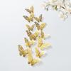 3D Realistic Double-Layer Butterfly Wall Stickers for Home Décor