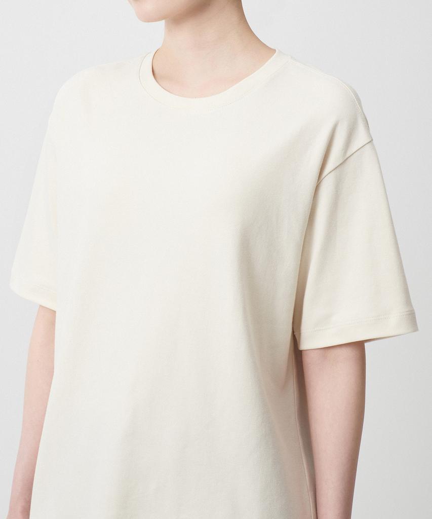 MUSINSA STANDARD WOMAN Women'S Relaxed Fit Crew Neck T-Shirt [Ecru]
