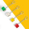 1PC Mechanical Keyboards Clicks Toy With Colorful LED Lights Switches Tester For Desk Decoration And Relaxation