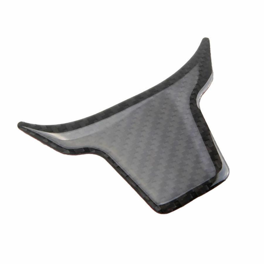 1 buc. Aspect fibră de carbon Ornament panou interior volan Potrivit pentru Honda Civic a 10-a 2016-2019