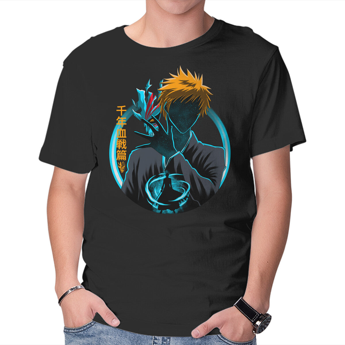 Unisex Crew Neck T-Shirt Death God Galaxy Graphic Short Sleeve Casual Tee S