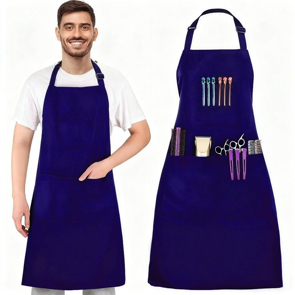 Professional Hair Stylist Hairdressing Aprons Waterproof Hair Salon Uniforms  Restaurant