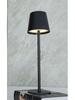 Rechargeable High-Leg Iron Table Lamp - Outdoor Touch-Control, Three-Color USB Light for Restaurants