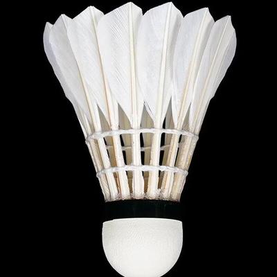 Hållbara badmintonsbollar med gåsfjäder (12-pack)