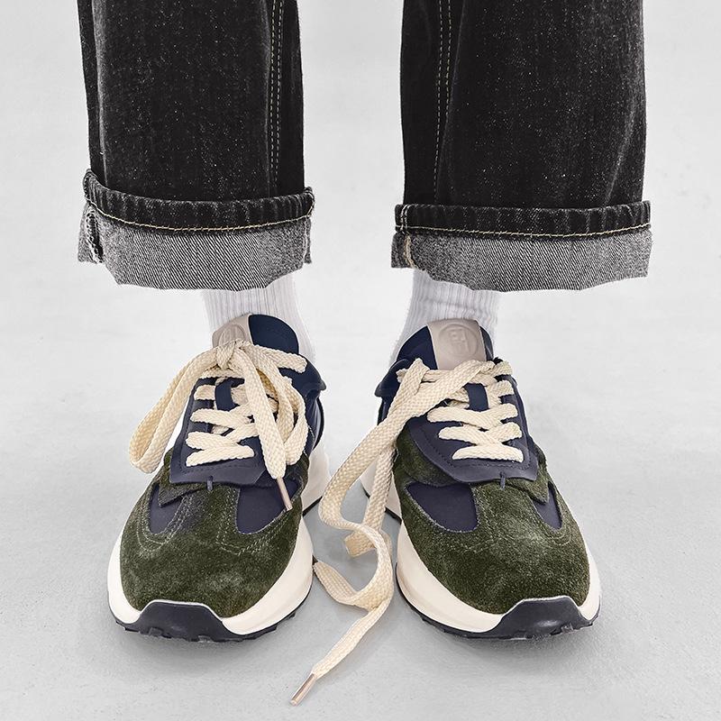 

2025 Мужские оригинального дизайна удобные повседневные кроссовки для ходьбы модные спортивные кроссовки на толстой подошве, увеличивающие рост 38