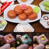 Miniature Toy Simulation Moon Cake Plastic Dollhouse Food Dollhouse Miniature Mooncake Play House Food Model