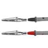 2pcs Alligator Clips Test Clip Clamp Set Red Black Wire Tips 10A 1000V Multimeter Tester Probes for AC DC Power Measurement