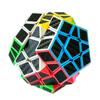 Carbon Fiber Sticker Megaminxeds Magic Cube Puzzle 3x3 Megaminx Speed Cube Puzzle Gift Educational Toy for Children