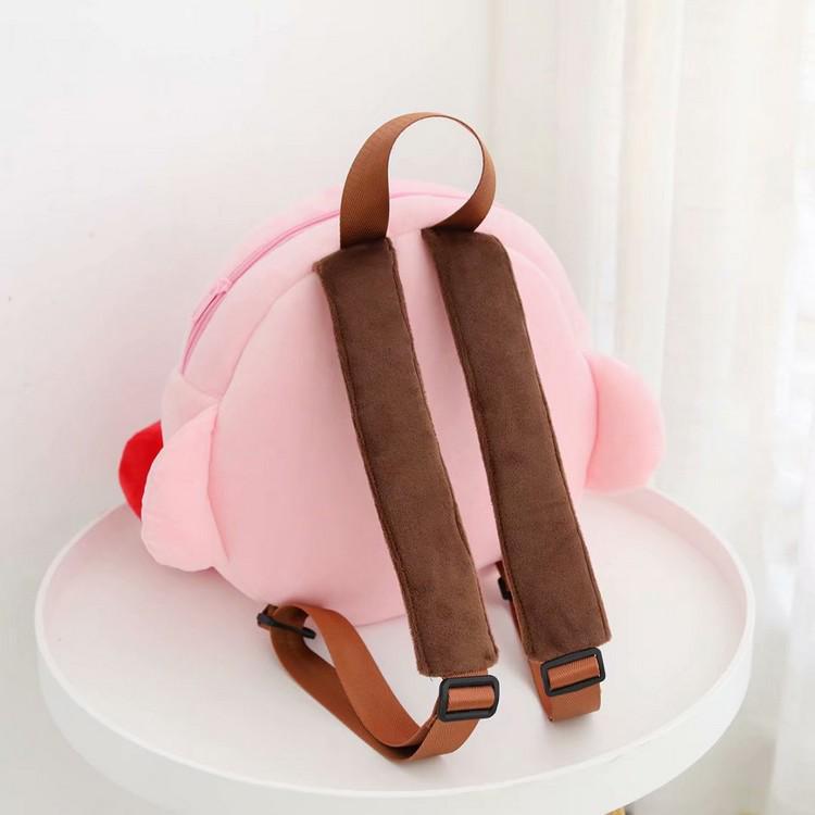 Kirby Star Handbag: Cute Cartoon Plush Bag for Girls, Versatile for Shopping, Sundries, or Cosmetics