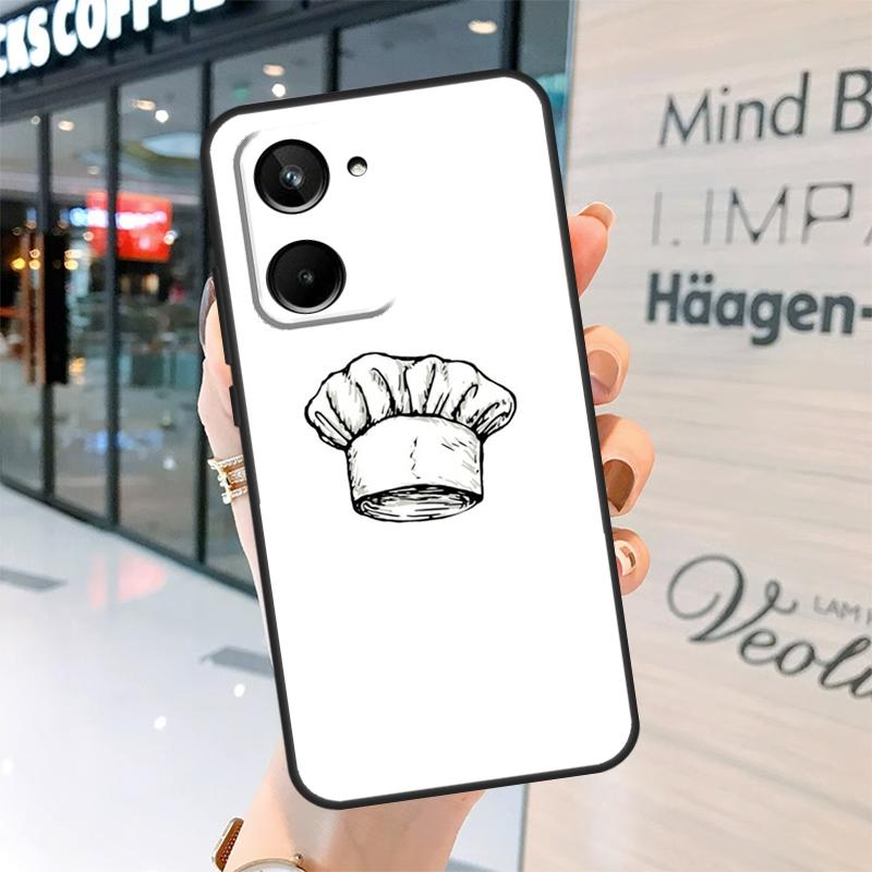 Cooking Chef Case For Realme 15 Pro 14 13 11 12 Pro Plus GT7 GT6 C55 C51 C53 C35 C33 C61 C65 C67 C71 C75