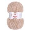 Coarse Faux Fur Yarn Ball for Handmade Long Hair Mink Hats and Scarves DIY Kit
