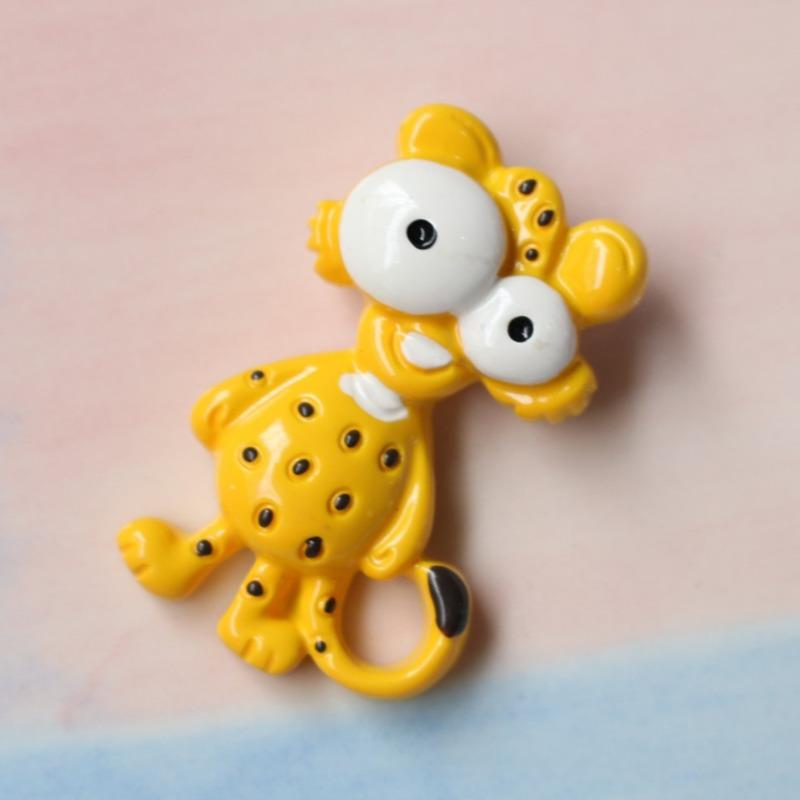 Cute Animals Fridge Magnets Cartoon Lion Elephant Giraffe Zebra Monkey Fridge Stickers Kids Gifts Home Decoration