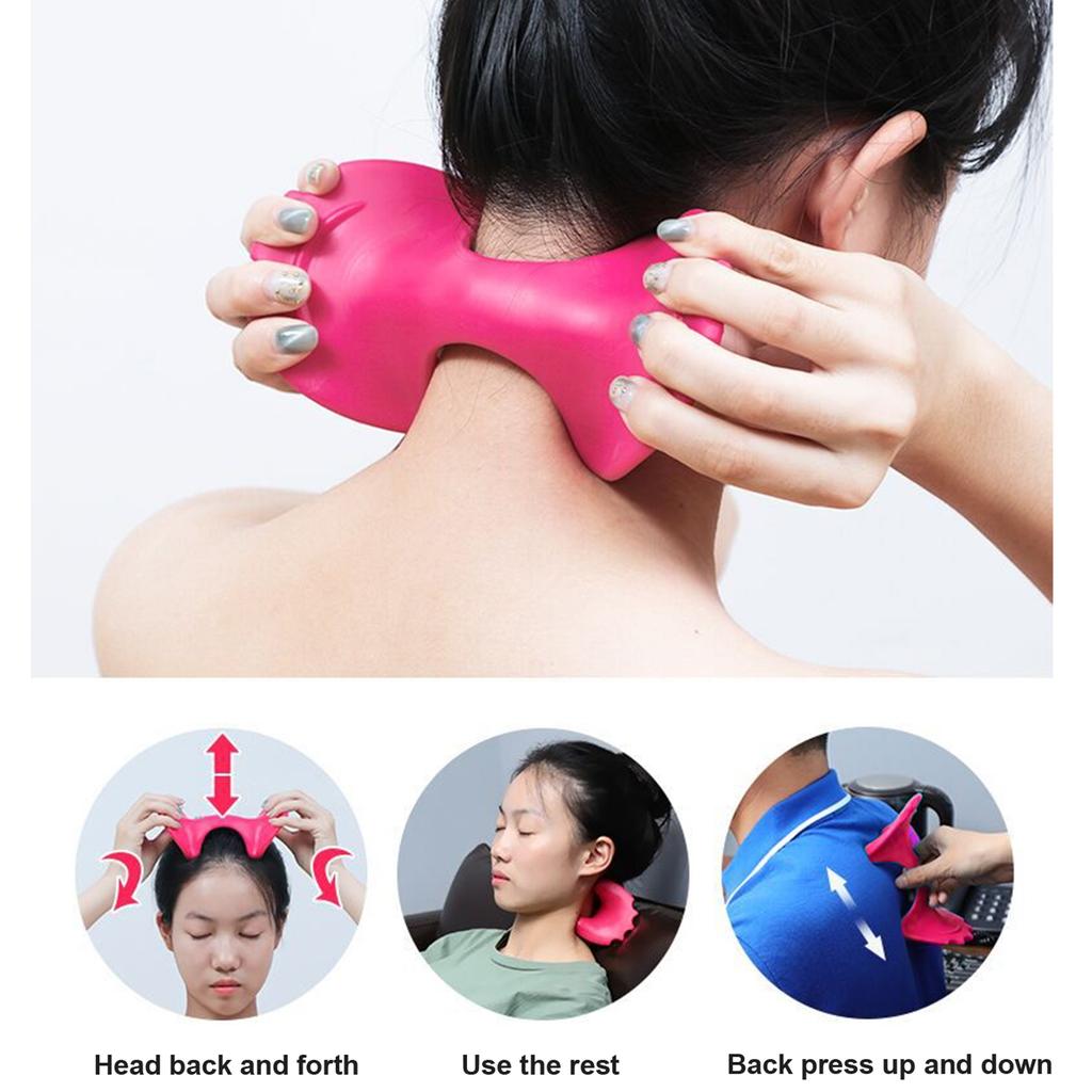 Neck Stretcher Portable Pain Relief Head Orthopedic Cervical Traction Device Pillow