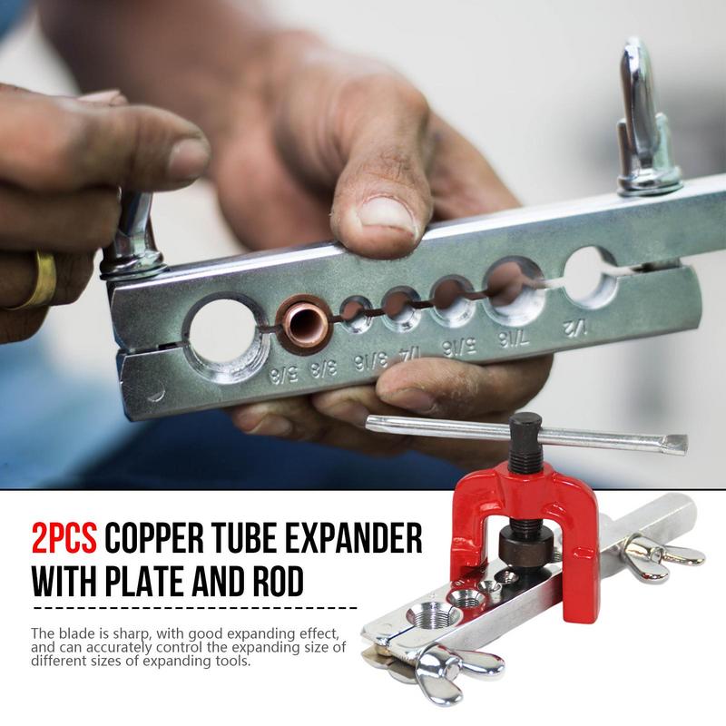Tube Expander Tool Kit Tube Expander Expansion Mouthparts Tubes Expander Devices For Copper Tube Pipe Spreader Flaring Tool