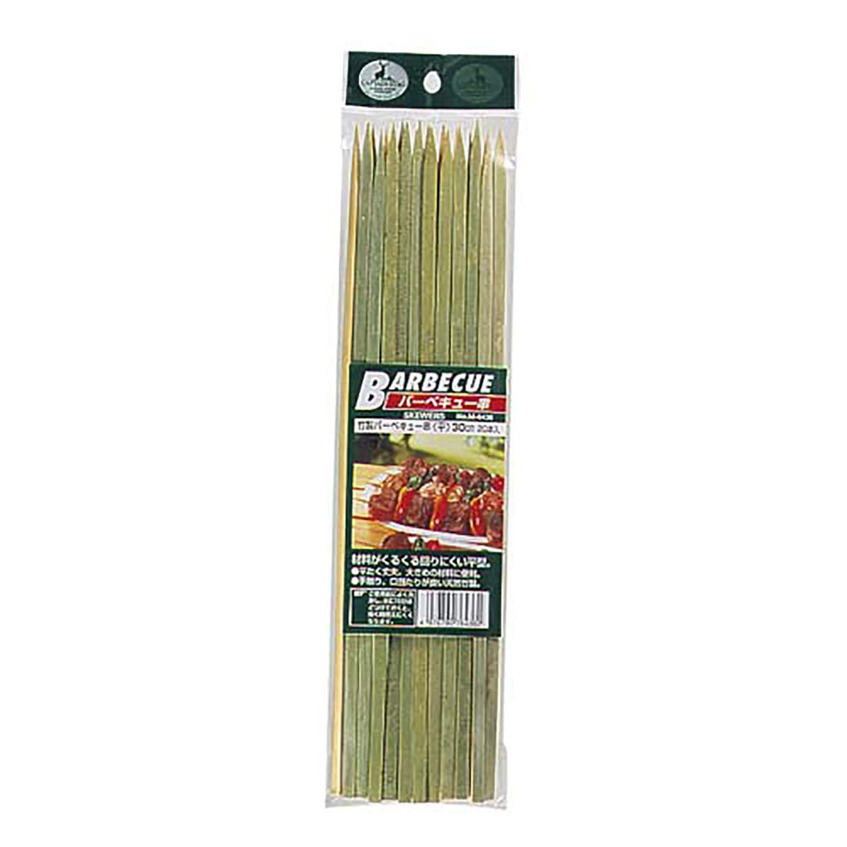 

Шампуры для барбекю Captain Stag Barbecue Bamboo 30 см 20 шт. (КАПИТАН ОЛЕНЬ) М-6436