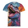 Kids Girl Boy Clothes Dinosaur T-Shirt Summer Short Sleeve Tees Boy Clothes Casual Comfy T Shirt Tops Children's Clothing