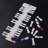 36pcs Removable Nail Art Display Board Rack Detachable False Nail Tips Color Card DIY Manicure Practice Tools