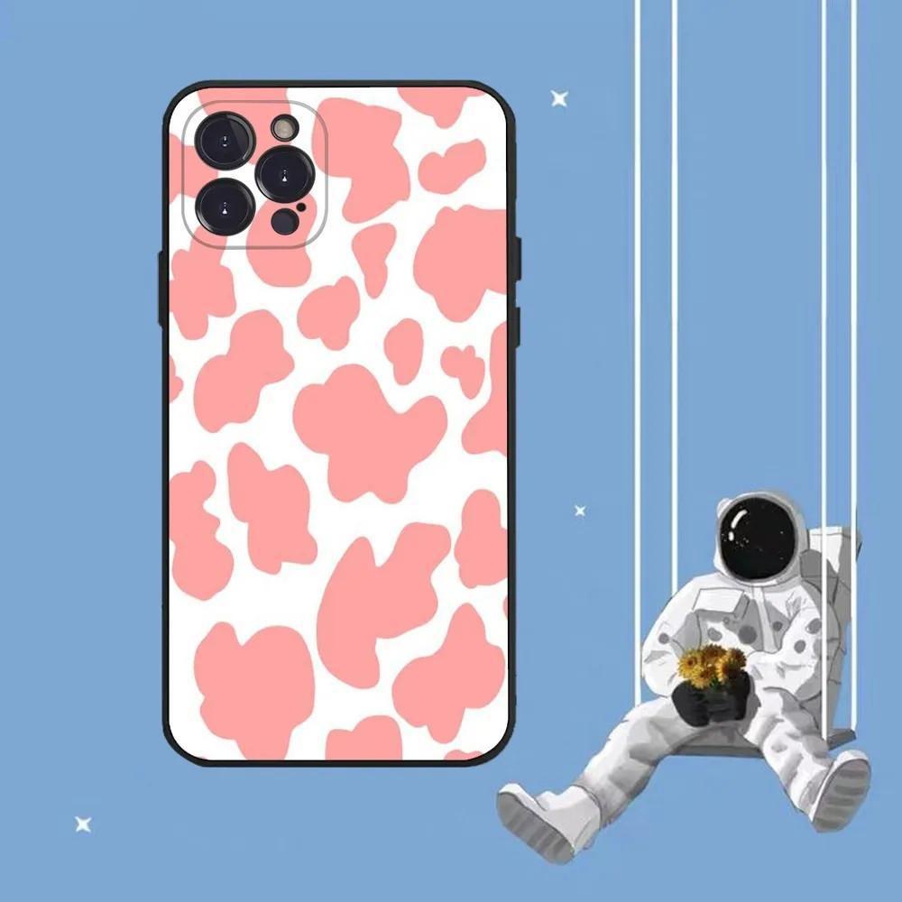 Dotyczy etui na telefon komórkowy iPhone14ProMax, etui na telefon komórkowy z nadrukiem w kolorze bydła, malowanie farbą do włosów, odporne na upadki