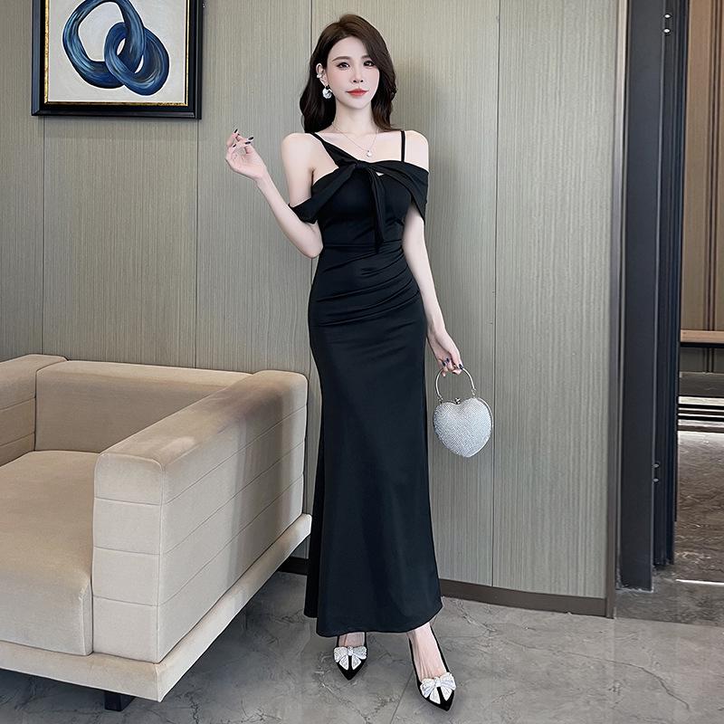 

Stylish Women s Summer Bowknot Midi Camisole Dress M