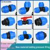 Conectores Rápidos para Tubos de PE de Novo Material: Conjunto Completo para 4 a 6 Conexões para Tubos de Água Retas e de Três Vias