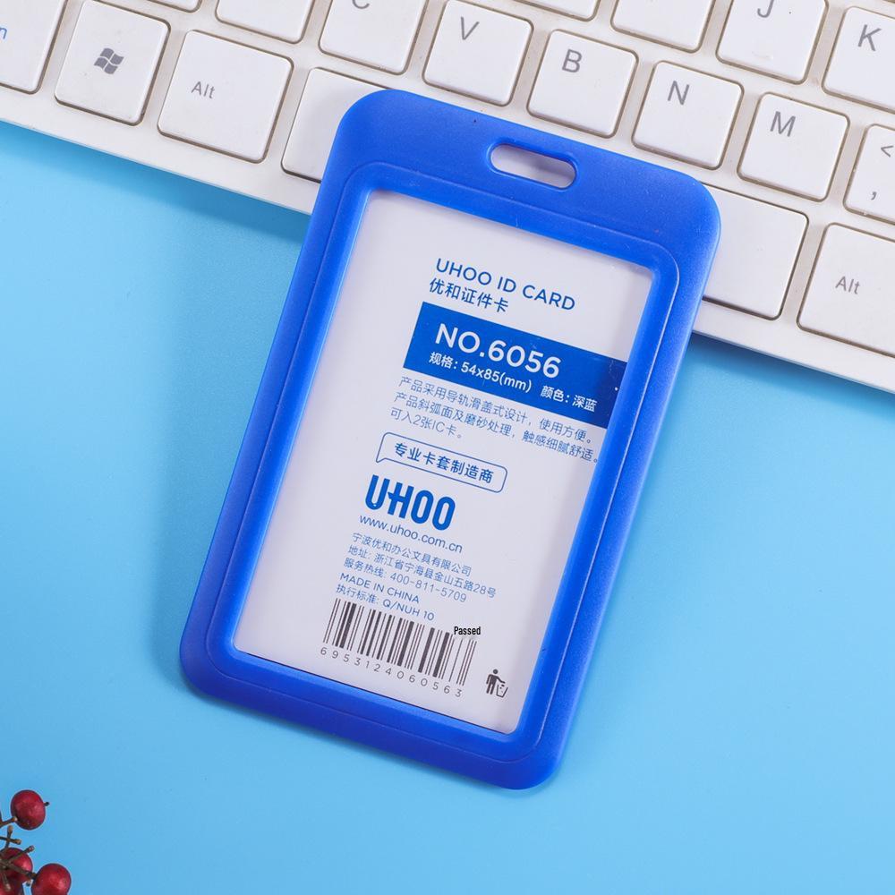 Double-Sided UV Printed Retractable ID Badge and Card Holder