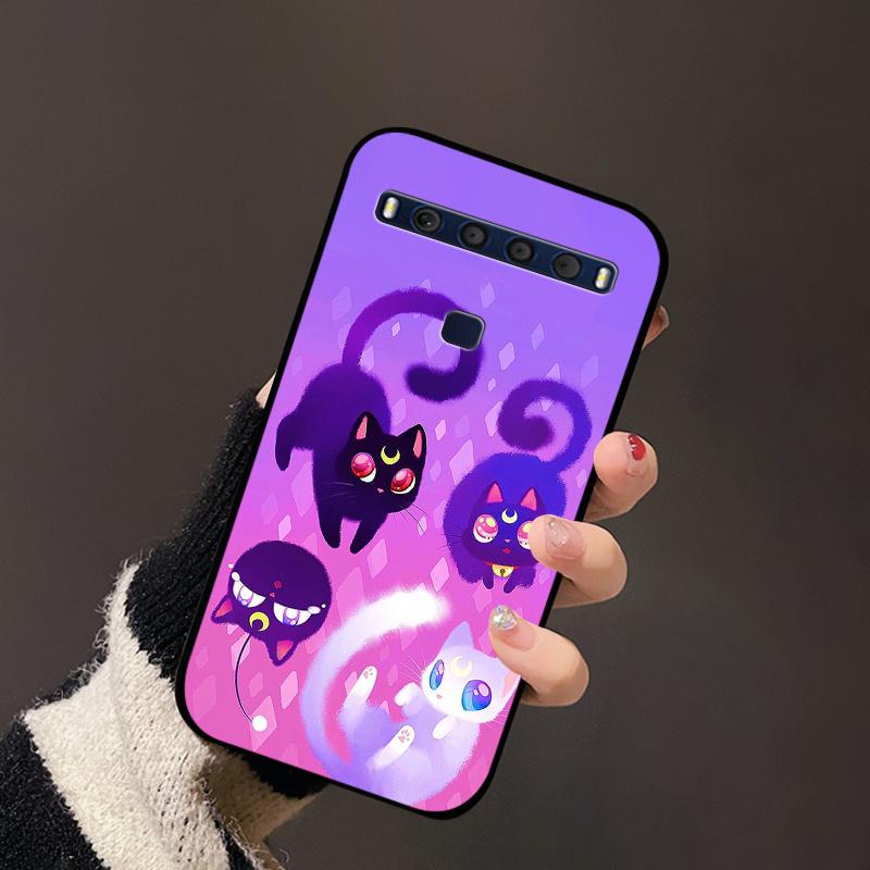For TCL 10 Lite Case Silicon TPU Flower Landscape Phone Cases On for TCL 10L T770H T770B Portector Soft Cover 10Lite 4187U