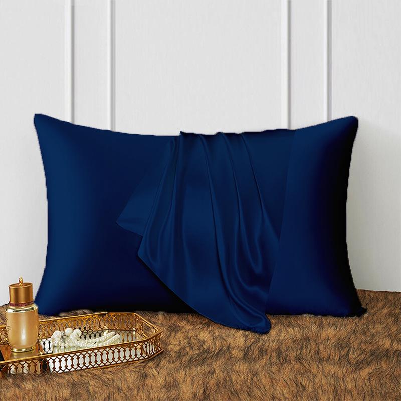 High-End 16 Momme Mulberry Silk Pillowcase, Double-Sided, Solid Colors, Various European & American Sizes