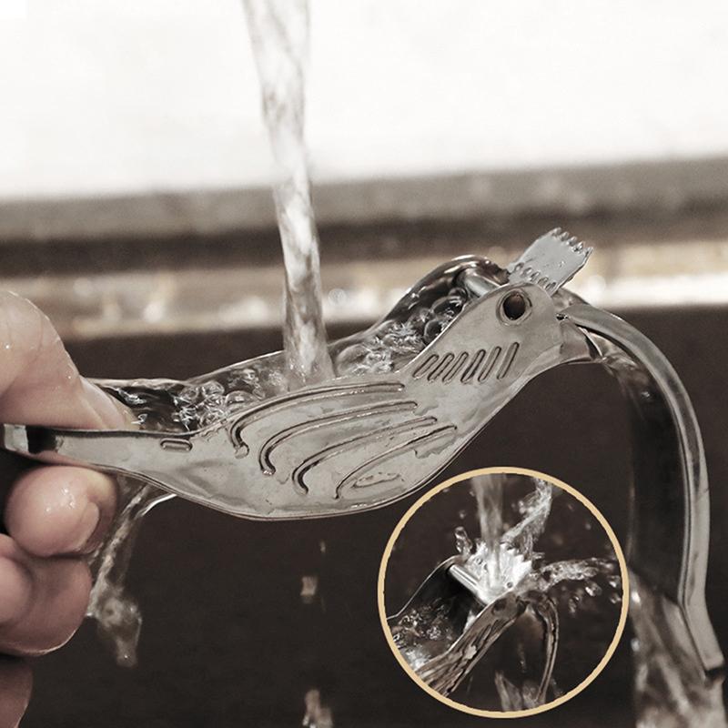 Bird Lemon Wedge Squeezer Anti Corrosion Hand Press Orange Juicer Kitchen Tool