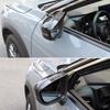 For Nissan Rogue -2025 Carbon Fiber Mirror Rain Eyebrow Cover Trim