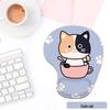 Fumede Cute Cat Ergonomic Wrist Rest Mouse Pad