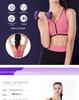 Classic Zip-Front Shockproof Sports Bra Plus Size Women's Yoga Vest