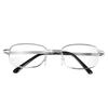 Portable Metal Foldable Reading Glasses Ultralight Men Business Presbyopia Glasses Eyewear with Random Case +1.0 to +4.0 Oculos