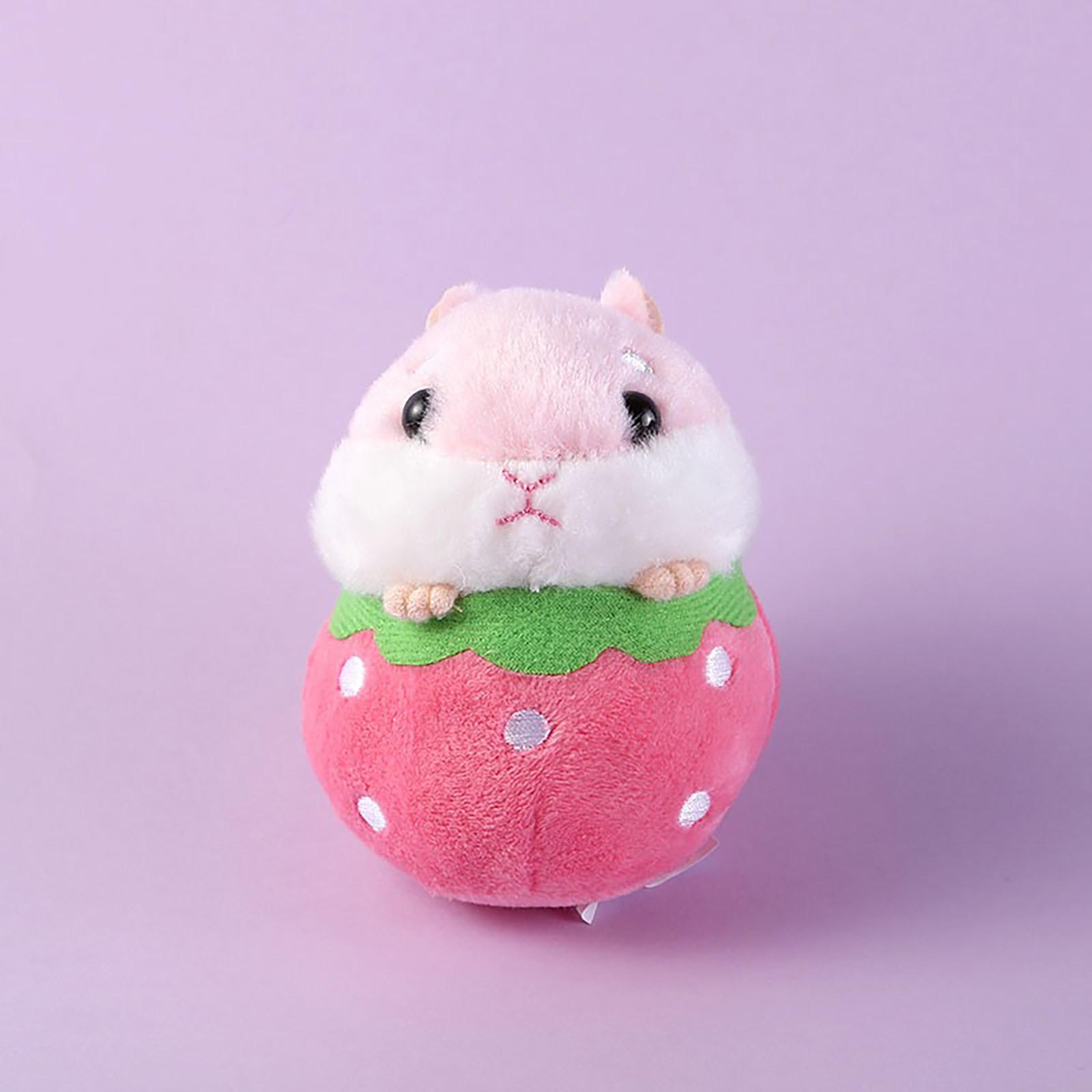 Маленькая кукла-хомяк, кулон, плюшевая игрушка, брелок, подвесная школьная сумка, кукла-хомяк