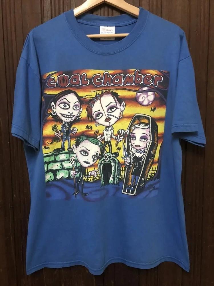

Vintage Coal Chamber American Metal Band Green Color Tshirt Reprint KH15866 Unisex T-Shirt XXXXL