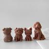 Animal Silicone Candle Mold DIY Anger Puppy Poodle Dog Labrador Retriever Gypsum Beeswax Mould Aromatherapy Candle Making Tool