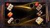 Glass Protective Stovetop Plate 90x52 Gold