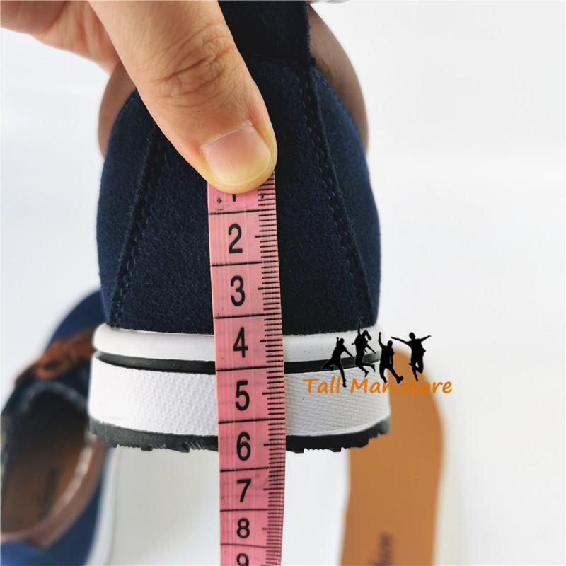 Schuhe mit Absatz Schuhe mit Erhöhung Schuhe zur Höhenvergrößerung Männer Einlegesohle zur Höhenvergrößerung 6 cm Herren Sneaker Sport Schwarze Schuhe