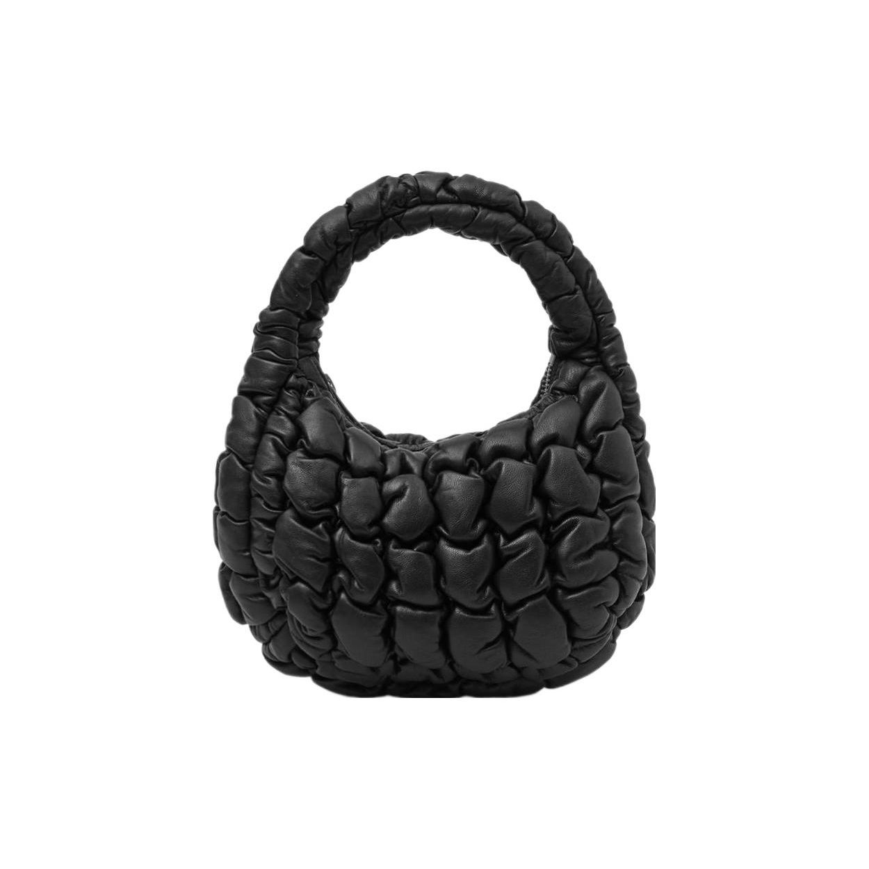 Cos Fashion Minimalist Quilted Lambskin Cloud